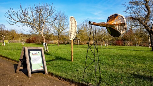 The Wassail Trail at Wimpole Estate, Cambridgeshire